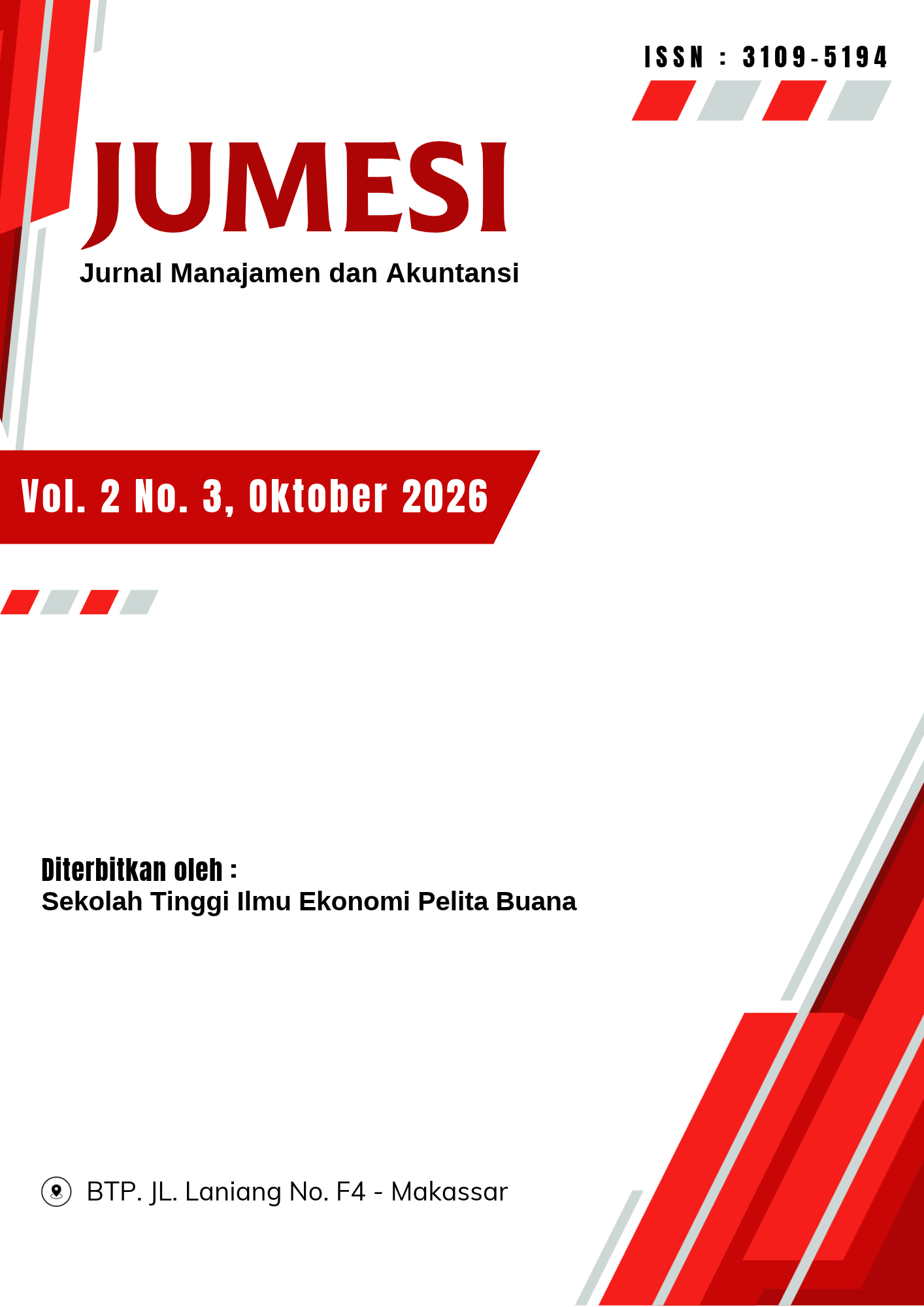 					Lihat Vol 2 No 3 (2026): JUMESI
				